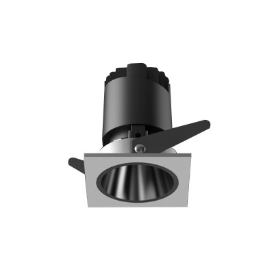 New design rotating dimmable mini square led ceiling spotlight fixture